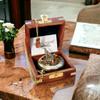 Brass Sundial Compass in Wooden Case - Nautical Gifts for Men, Antique Sailing Anniversary Gadget for Him - Brass Compass Gift for Men - Christmas & Holiday Collection Gift view 3