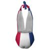 Bikini Sets Dominican Flag Women's Swimwear Cute Bathing Suit Ruched High Cut Swimsuit SummerM view 2