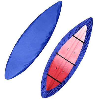 Waterproof 420D Kayak Cover, UV Protection Kayak Covers for Outdoor Storage, Storage Dust Cover for Fishing Kayak Canoe Boat Cover Outdoor Indoor Storage Suitsble,Fit 4.6to5m
