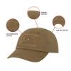 Rothco Tactical Operator Cap with Loop Patch Panel, Brown view 3