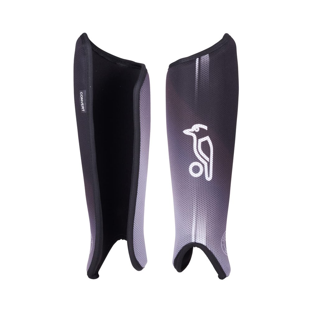 Carta Sport 6B2213 Shin Guard Football 2022 Kookaburra Hockey SHINPAD Convert Black Size Large, L
