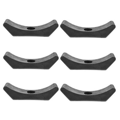 Sosoport 6pc Dumbbell Rack Dumbbell Storage Stand Bracket Holder Gym Storage Fitness Equipment
