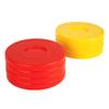 Champion Sports Shuffleboard Game Set, 2 Cues, 8 Pucks, Chalk - Outdoor Games for Adults and Family Red view 3