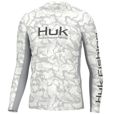 Icon X Pattern Long Sleeve Shirt, Performance Fishing Shirt