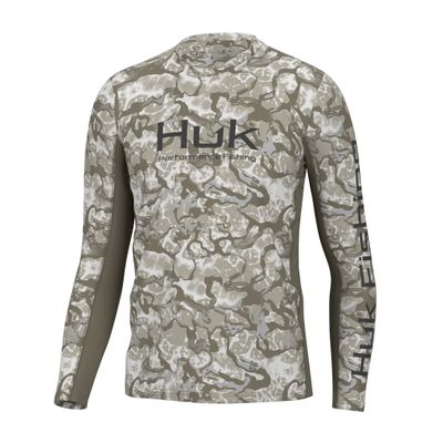 Icon X Pattern Long Sleeve Shirt, Performance Fishing Shirt