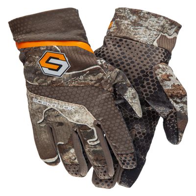 ScentLok Savanna Lightweight Camo Shooter Gloves for Hunting and Outdoor Use (Realtree Excape, X-Small)