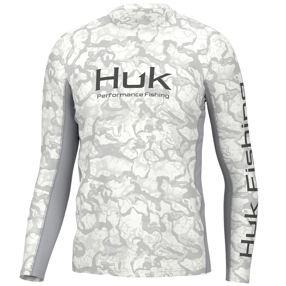 Icon X Pattern Long Sleeve Shirt, Performance Fishing Shirt