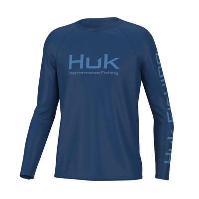 Pursuit Solid Long Sleeve Shirt, Fishing Shirt for Kids