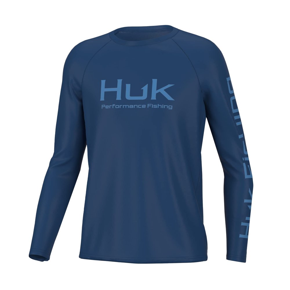 Pursuit Solid Long Sleeve Shirt, Fishing Shirt for Kids