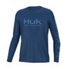 Pursuit Solid Long Sleeve Shirt, Fishing Shirt for Kids view 1