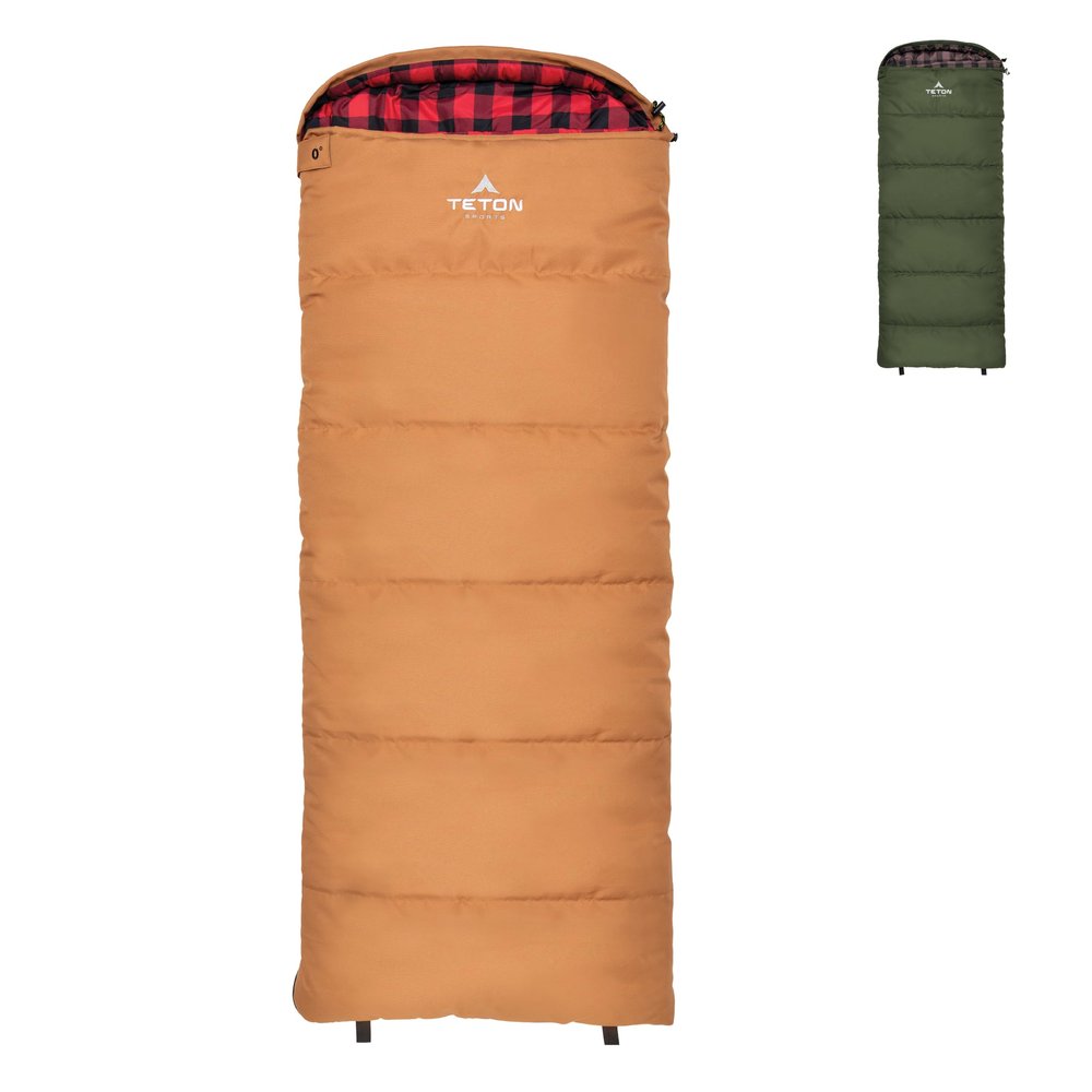 Teton Junior, 0 Degree Sleeping Bag. Finally, Sleeping Bag for Boys, Girls, All Kids, Warm and Comfortable; for All Camping Weather and Built to Last