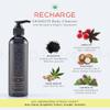 Modern M Shungite Recharge Organic Cleanser Body Wash with Living Water Kit for Natural Water Purification | Authentic Elite Shungite | Vegan, Non GMO, Not Tested on Animals, Handmade in USA view 2