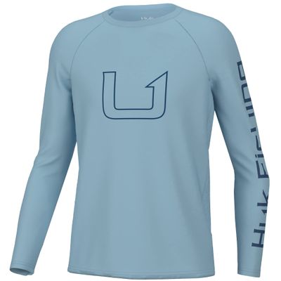 Pursuit Graphic Long Sleeve Shirt, Fishing Shirt for Kids