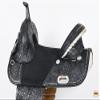 HILASON Western Horse Treeless Trail Barrel Saddle American Leather Black | for Horses view 4