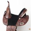 HILASON Western Horse Treeless Trail Barrel American Leather Saddle | for Horses view 4