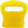 KBETHOS KBH-18 YEL Mens Balaclava Collection Fleece Three Hole Mask Winter Knit Ski Hat Ribbed Beanie Winter view 2
