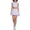Calvin Klein Performance Women's Skort with Bike Short,White,X-Large view 2