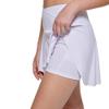 Calvin Klein Performance Women's Skort with Bike Short,White,X-Large view 3