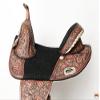 HILASON Western Horse Treeless Trail Barrel American Leather Saddle | for Horses view 4