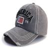 American Flag Hat for Men Women, USA America Flag EST 1776 Decorations Hats, Adjustable Embroidered Cotton Distressed Baseball Cap, Funny Patriots Gifts for Family Friends Coworkers Veterans view 2