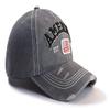 American Flag Hat for Men Women, USA America Flag EST 1776 Decorations Hats, Adjustable Embroidered Cotton Distressed Baseball Cap, Funny Patriots Gifts for Family Friends Coworkers Veterans view 3
