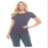Natural Uniforms Women's Short Sleeve Round-Neck T-Shirt Under Scrub (Charcoal, XX-Large) view 1
