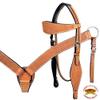 HILASON Western Horse Treeless Trail Barrel American Leather Saddle Tack | for Horses view 4