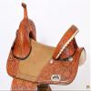 HILASON Western Horse Treeless Trail Barrel Saddle American Leather | for Horses view 4