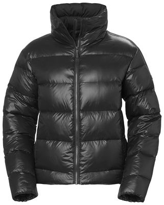 Helly-Hansen Women's Courchevel Puffy Jacket, 990 Black, Medium