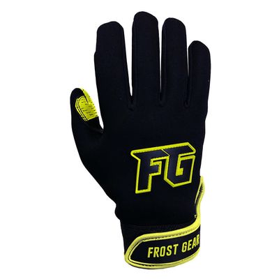 MaxBP Frost Gear SB Cold Weather Throwing Glove, AXXL, RH, Neon