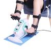 LUNEZY Electronic Physical Therapy Rehab Pedal Exerciser, Portable Mini Cycle Bike for Under Your Office Desk, Slim Design for Arm or Foot - Small, Adjustable Stroke Resistance view 1