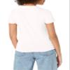Desigual Women's Woman Knit T-Shirt Short Sleeve, White, XL view 2