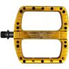 PDX G11 Mountain Bike Pedals Downhill Gravity MTB BMX Pedal CNC Machine 6061 Aluminum Lightweight 3 Ball Bearings Non-Slip (Gold) view 1