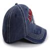 American Flag Hat for Men Women, USA America Flag EST 1776 Decorations Hats, Adjustable Embroidered Cotton Distressed Baseball Cap, Funny Patriots Gifts for Family Friends Coworkers Veterans view 3