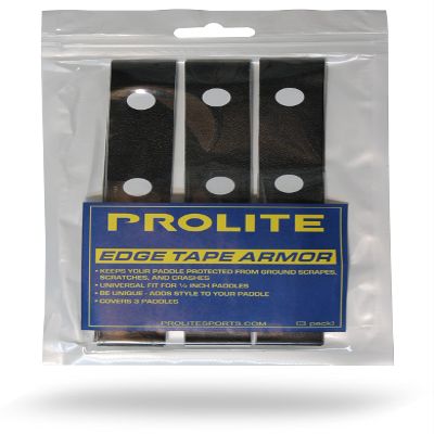 PROLITE Pickleball Paddle - Edge Tape Armor (3-Pack, Black w/White Dots)