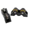 Alvinlite Pool Cue Straightness Checker, 2PCS Concentricity Straightening Calibrator Tool Billiards Club Straightening Calibrator, Black Billiard view 1