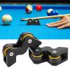 Alvinlite Pool Cue Straightness Checker, 2PCS Concentricity Straightening Calibrator Tool Billiards Club Straightening Calibrator, Black Billiard view 3