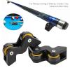 Alvinlite Pool Cue Straightness Checker, 2PCS Concentricity Straightening Calibrator Tool Billiards Club Straightening Calibrator, Black Billiard view 4
