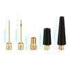 Ball Needles for Air Pump, Needle Inflator Kit Needle Nozzle Adapter, Ball Pump Needle Set for Football, Basketball, Volleyball, Swim Ring, Balloon, Bikeair Compressor Ball Pump Adapter 5pcs view 2
