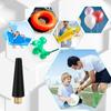 Ball Needles for Air Pump, Needle Inflator Kit Needle Nozzle Adapter, Ball Pump Needle Set for Football, Basketball, Volleyball, Swim Ring, Balloon, Bikeair Compressor Ball Pump Adapter 5pcs view 3