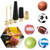 Ball Needles for Air Pump, Needle Inflator Kit Needle Nozzle Adapter, Ball Pump Needle Set for Football, Basketball, Volleyball, Swim Ring, Balloon, Bikeair Compressor Ball Pump Adapter 5pcs view 4