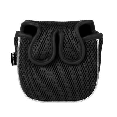 Andux Mallet Cover Golf Putter Head Covers for Center Shaft Putter MT/TG17 Black, Square