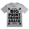 Xiovio Customize Large Print Area | Custom Personalized T-Shirts Adult Tee Add Your Text Image Photo | Grey M view 3