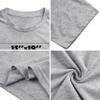 Xiovio Customize Large Print Area | Custom Personalized T-Shirts Adult Tee Add Your Text Image Photo | Grey M view 4
