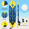 Surfboard 6ft 3 Fins-Shortboard Slick Bottom/Removable for Kids and Light Weight Adults view 3