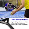 IANONI Paddle Tennis Racket Carbon Fiber Surface with EVA Memory Flex Foam Core Padel Tennis Racquets (Blue-2) view 4