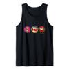 Adorable Owls Wearing Scarfs Owl Lover Tank Top view 1