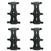 Miokun 2/4/6 Pack Adjustable Bow Armguard Archery Arm Guards Leather Forearm Protector (6)