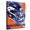 Denver City Broncos American Football Poster Sports Pattern Canvas Wall Art Printed Pattern Artwork Home Decor Painting (Framed,24x30inch) view 1