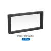 MECCANIXITY Floating Frame Display Holder Stand 3D Jewelry Display Box 9.06 x 4.33 x 0.79 inch Black for Ring Necklace Bracelet Earring Pack of 2 view 3
